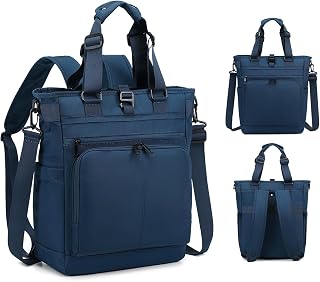 Tokyo Tote Messenger Backpack Convertible Tote Bag and Backpack, Fits 15.6" Laptop