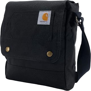 Crossbody Snap Bag, Durable, Adjustable Shoulder Bag with Flap Over Snap Closure