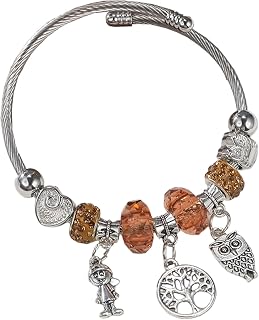 Versatile Stainless Steel Hypoallergenically Pendant Wristchain Accessory for Casual or Formal Occasions Stainless S