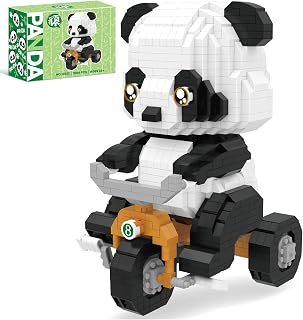 Panda Micro Mini Building Toy Bricks for Adults, 1064 PCS Mini Building Blocks Animals Sets for Goodie Bags, Party Favors for Boys Girls 14+, Christmas Birthday Gift for Teens, Carnival Prizes