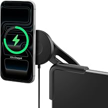 Spigen TapLock Qi2 MagSafe Charging Tesla Phone Mount for Tesla Model Y Juniper 2025/26 & Model 3/Y/S/X - for iPhones with MagSafe & Galaxy Phones with MagSafe Cases & Pixel Phones with Pixelsnap