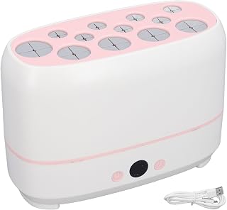 Electric Makeup Brush Dryer Machine 12 Holes Automatic Brush Cleaner and Drying Tool for Professional Salon and Home Use Quickly Drying Cosmetic Brush Cleaner Dryer