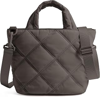 Crossbody Bags for Women, Lightweight Purses for Women, Quilted Puffer Tote Handbags for Daily Use,Shop,Travel