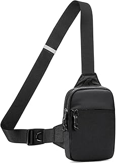 Mini Sling Bag for Men Crossbody,Small Chest Bag Casual Trendy Waterproof Lightweight Phone Crossover Daypack