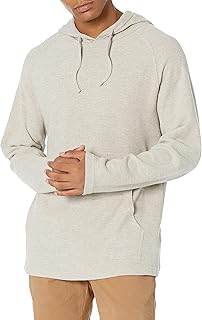 Men's Pullover Hoodie, Long-Sleeve Slub Thermal (Previously GoodThreads)