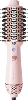 Wavytalk Dual Voltage Hair Dryer Brush for Europe and International Travel, 110V-240V Mini Jet Brush, Ionic Hair Dryer Brush Reduces Damage, Anti-Frizz Straight Hair, Curls and Blowouts, Volumizing
