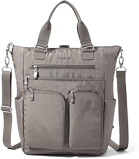 All Set 3 in 1 Tote Backpack - 15"x10.5" Lightweight Travel Bag w/RFID Phone Wristlet